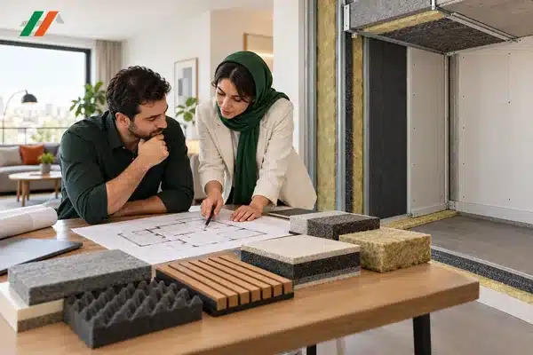 برنامه ریزی عایق کاری برای کنترل مسیرهای جانبی صدا